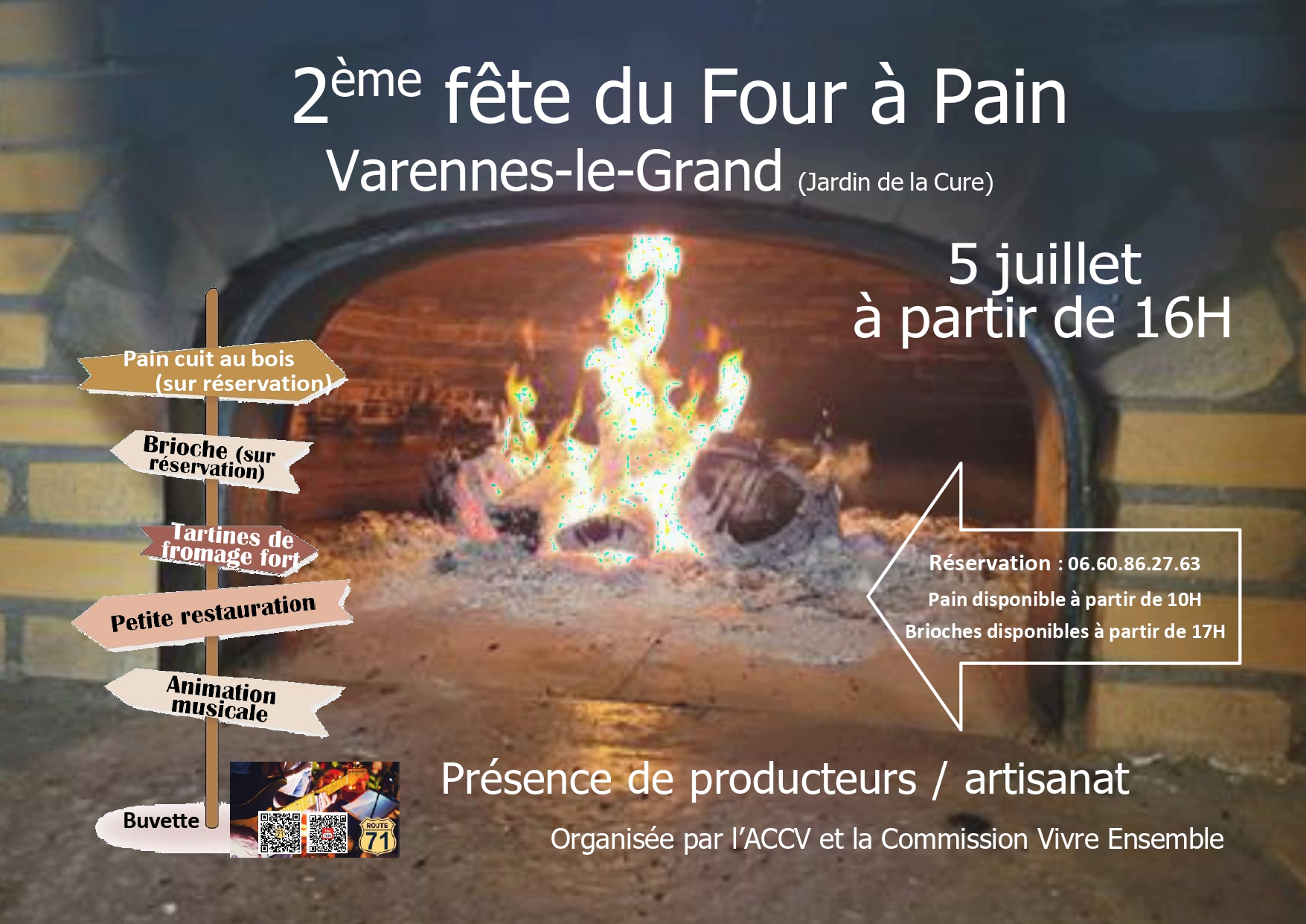 2ème fête du four à pain le 5 juillet